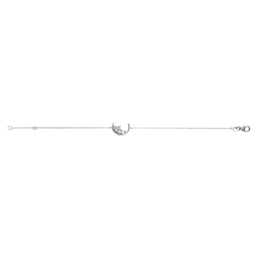 Noa Bracelet in 925 Sterling Silver Plated Rhodium or 18K Gold Plated