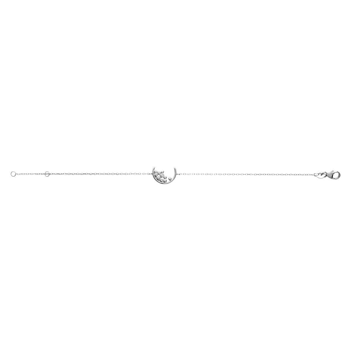 Noa Bracelet in 925 Sterling Silver Plated Rhodium or 18K Gold Plated