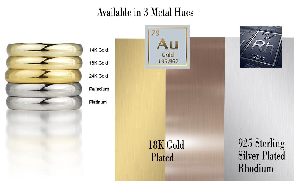 Lola Mother Daughter Necklace in 925 Sterling Silver Plated Rhodium or 18K Gold Plated, view 6