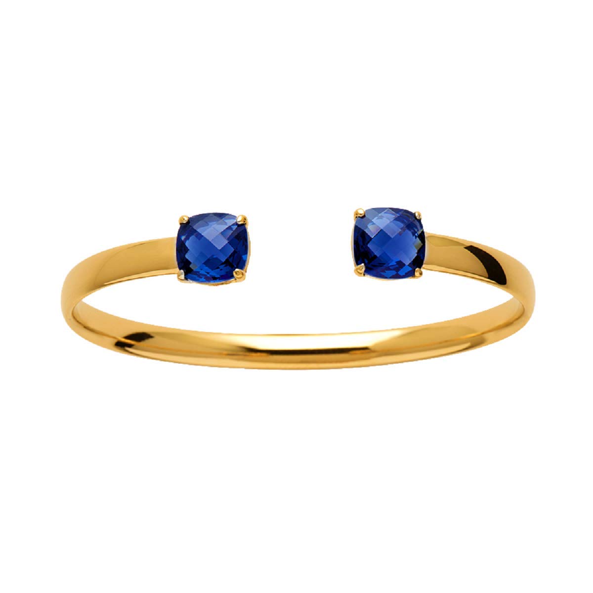Alizee Marina Bangle in 18K Gold Plated, view 5