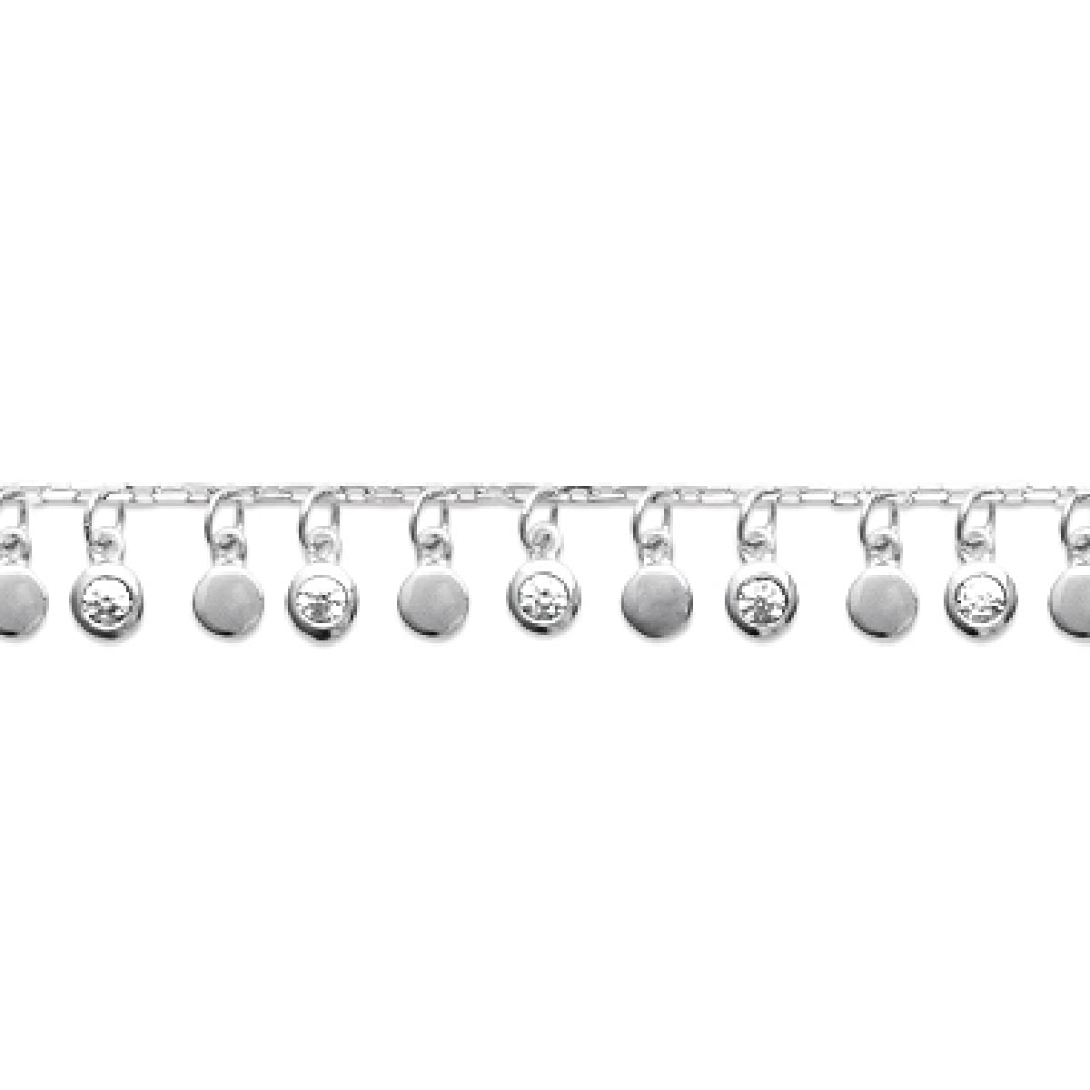 Hannah Necklace in 925 Sterling Silver Plated Rhodium or 18K Gold Plated, view 8