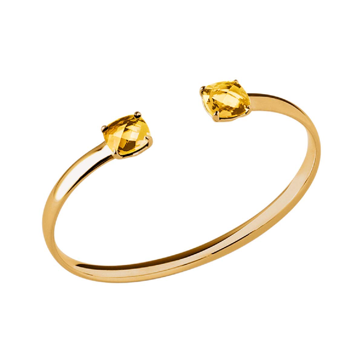 Alizee Marina Bangle in 18K Gold Plated, view 8