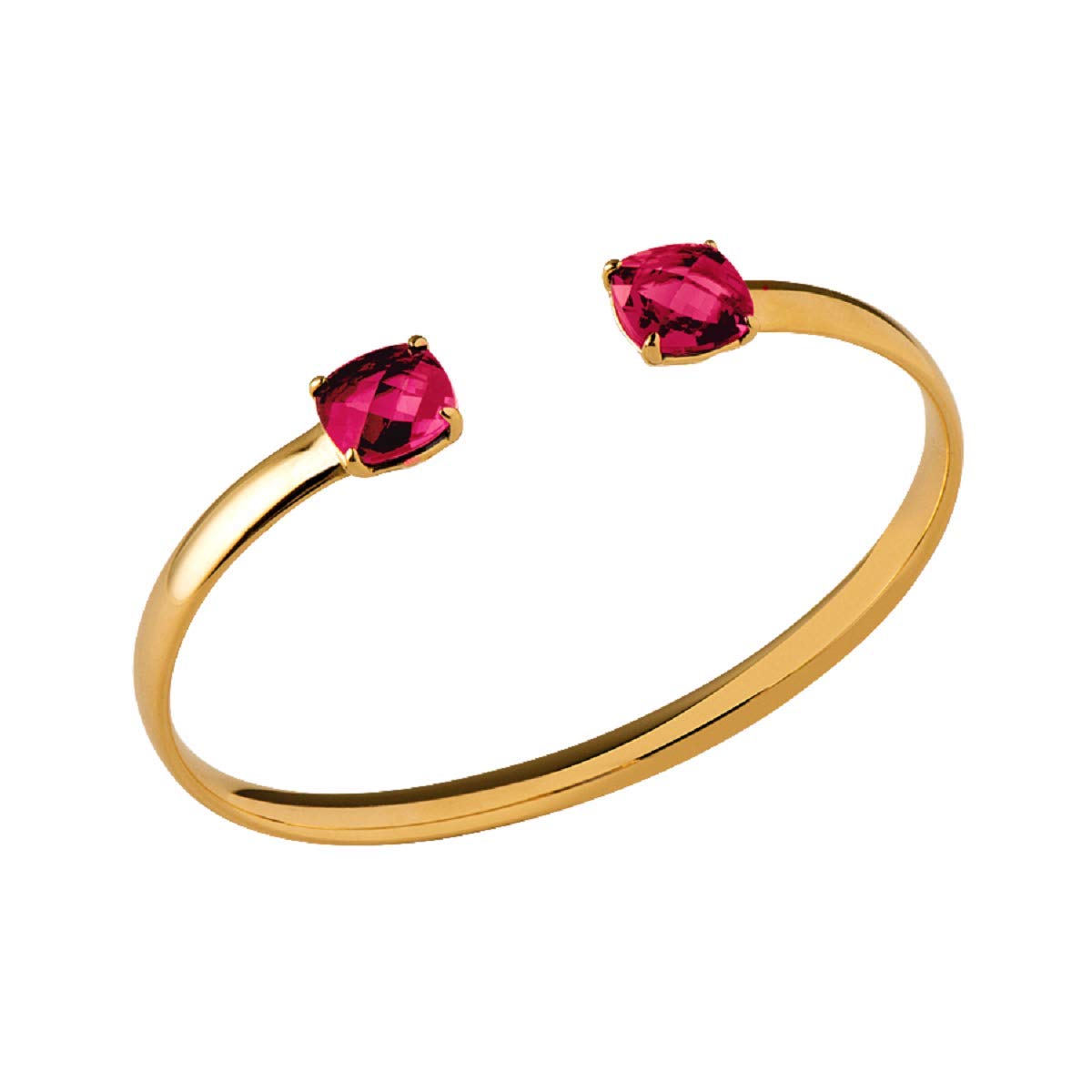 Alizee Marina Bangle in 18K Gold Plated, view 2