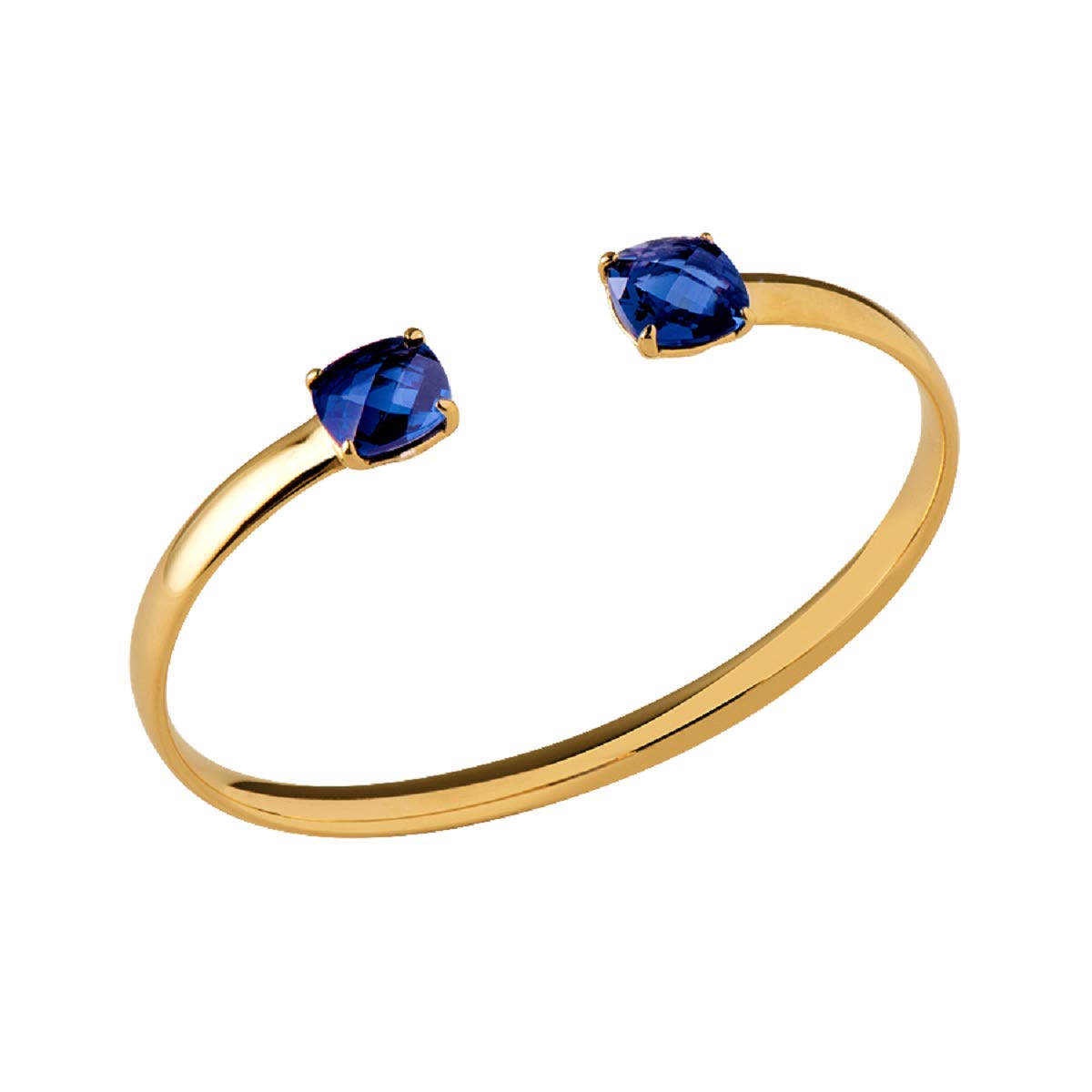 Alizee Marina Bangle in 18K Gold Plated, view 6