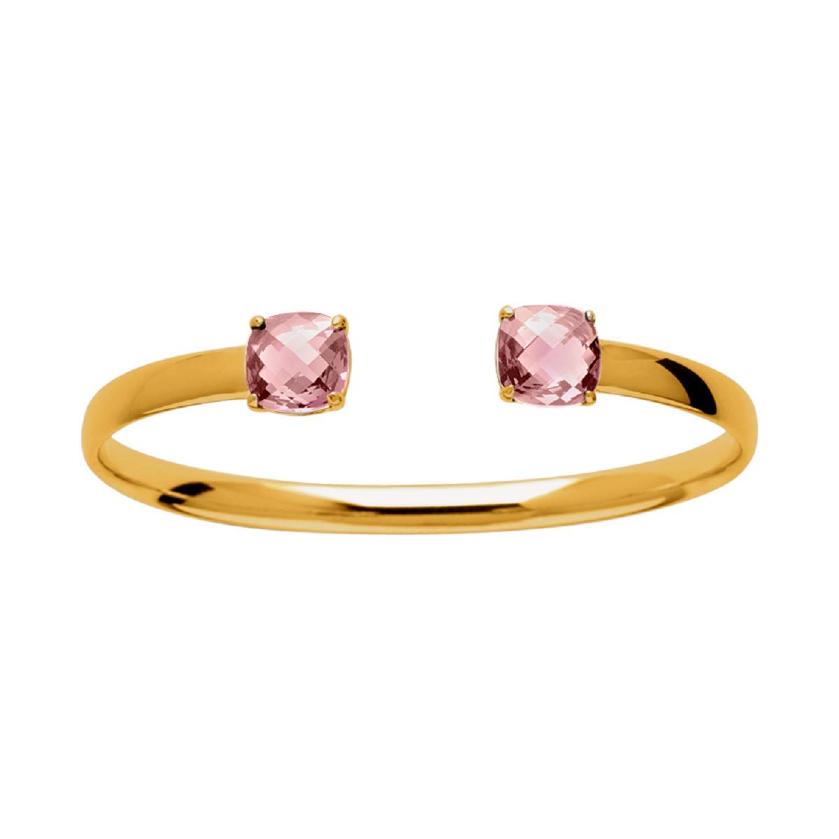 Alizee Marina Bangle in 18K Gold Plated, view 9
