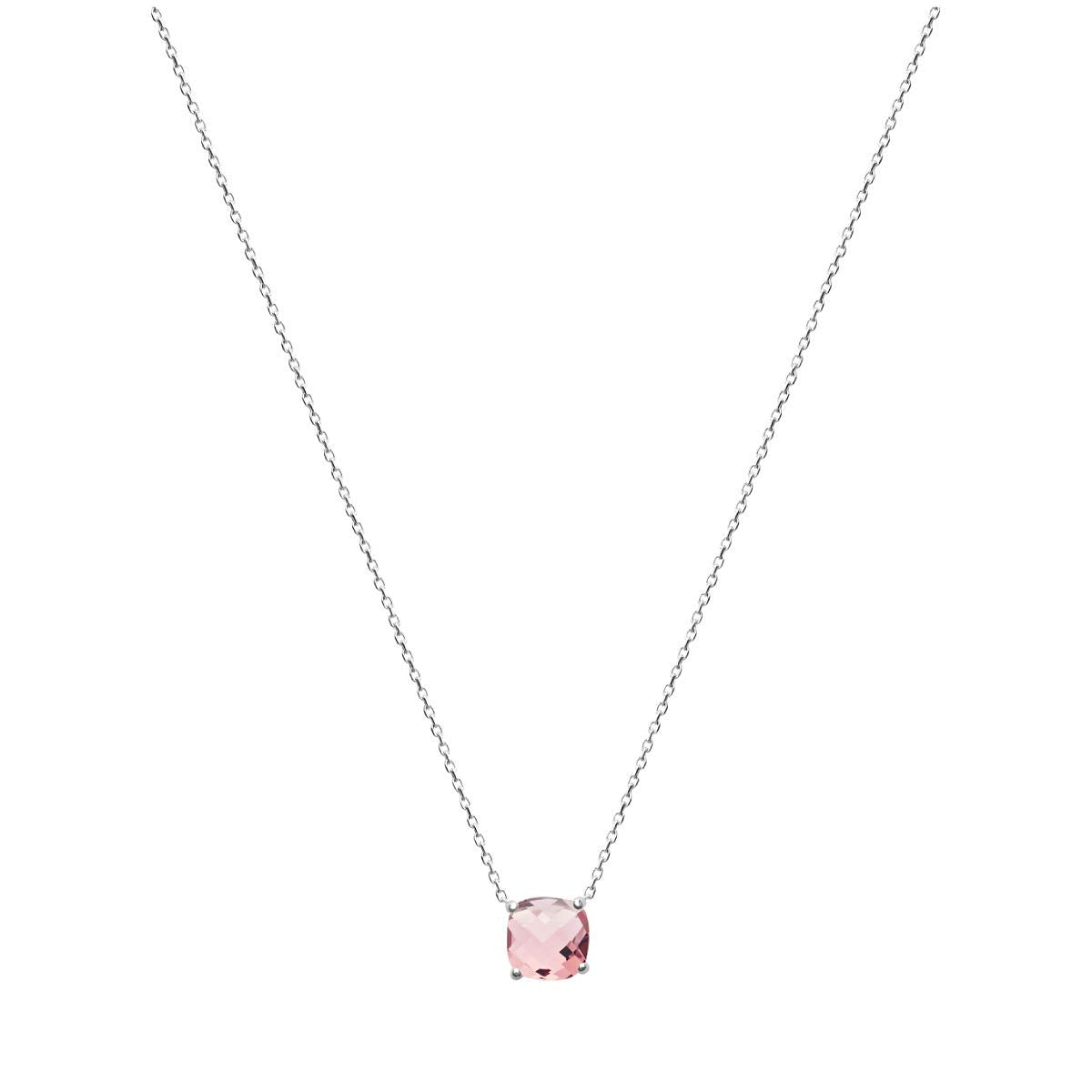 Alizee Gemma Pendant in 925 Sterling Silver Plated Rhodium or 18K Gold Plated, view 10