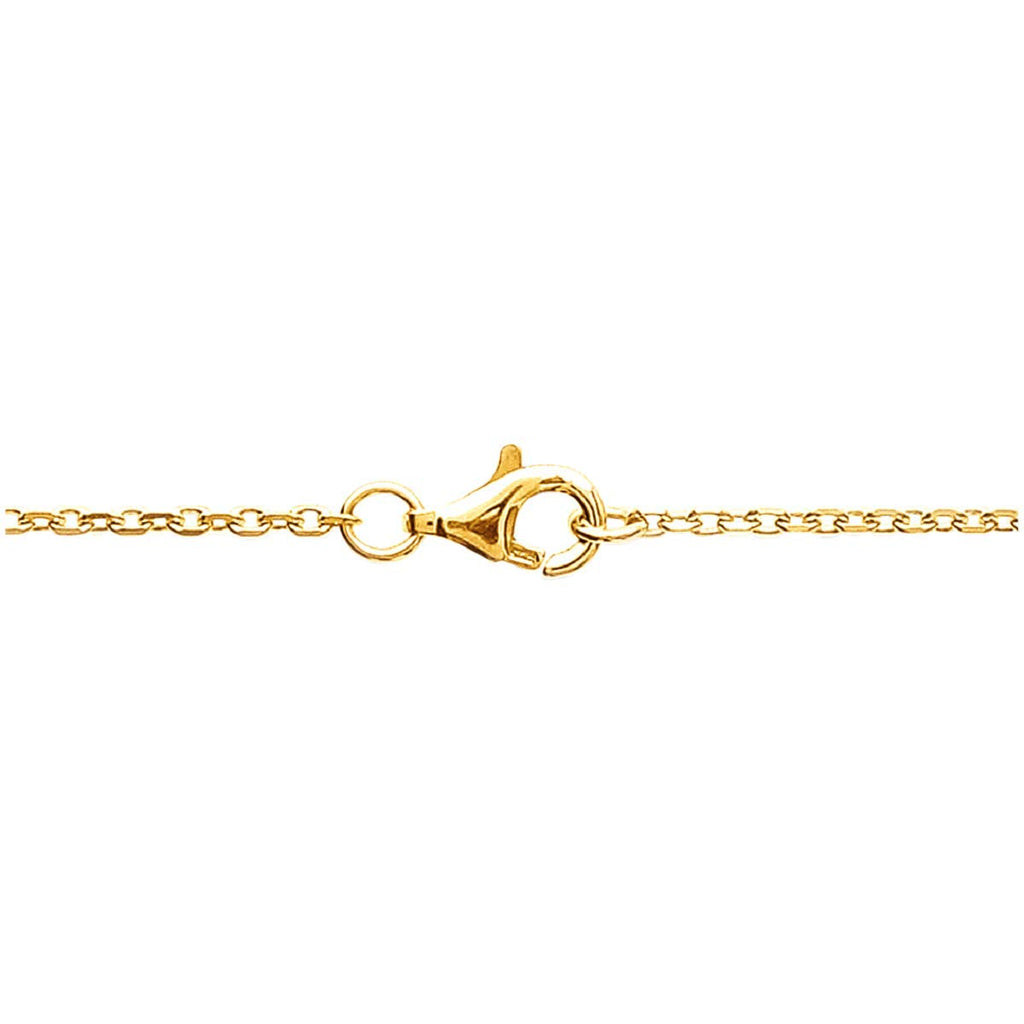 Alizee Gemma Necklace in 925 Sterling Silver Plated Rhodium, view 8