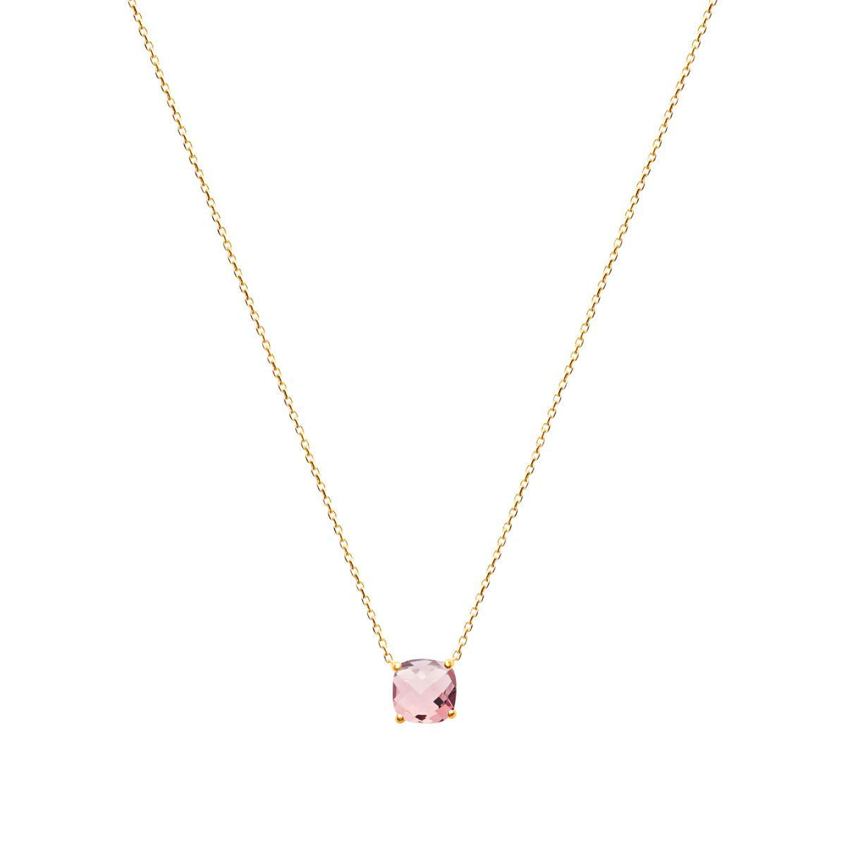 Alizee Gemma Pendant in 925 Sterling Silver Plated Rhodium or 18K Gold Plated, view 6