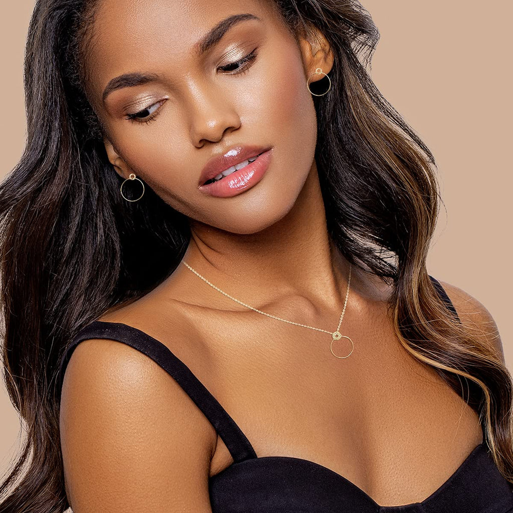 Savannah Necklace in 18K Gold Plated, view 2