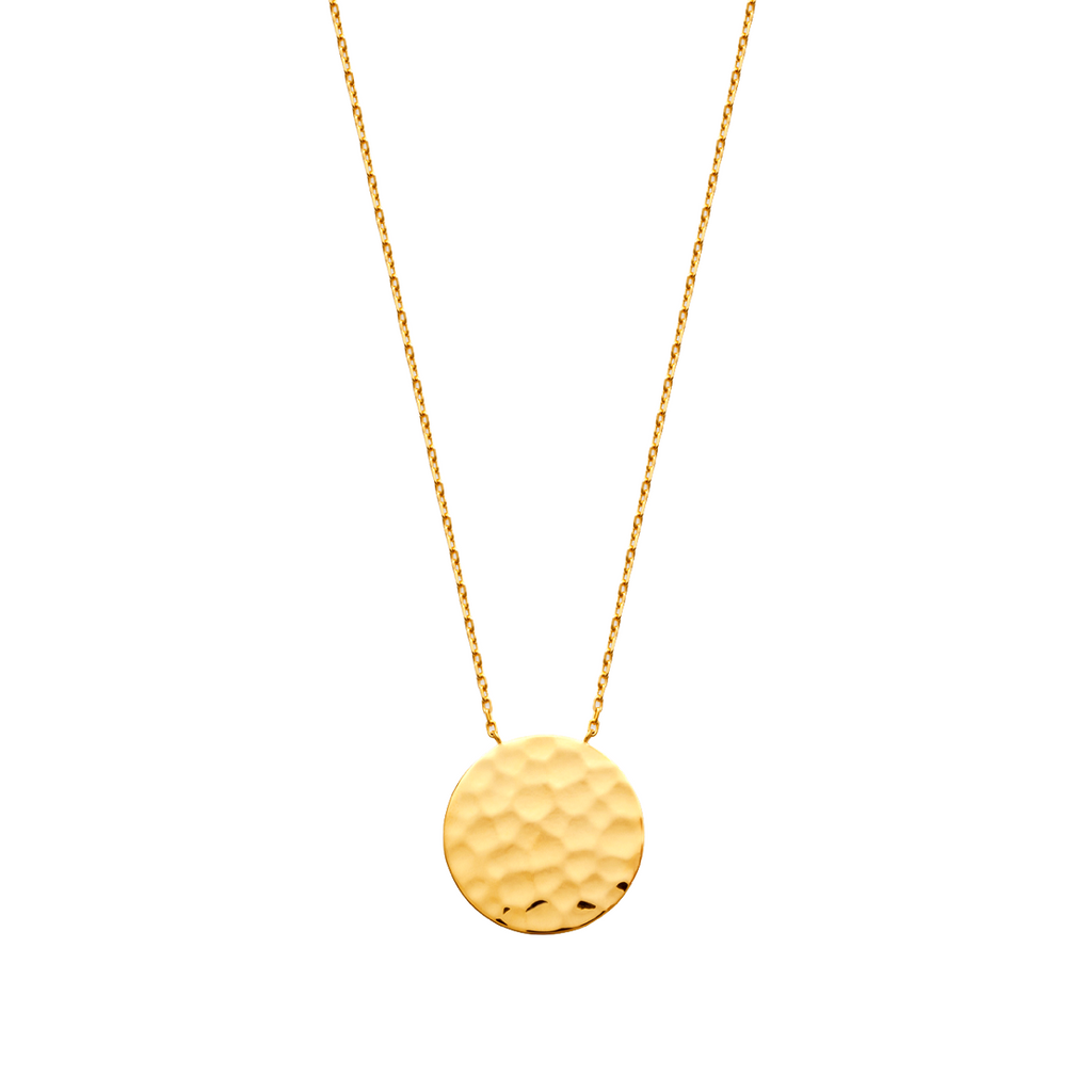 Mystigrey Ava 925 Sterling Silver Plated Rhodium and 18K Gold Plated Necklace