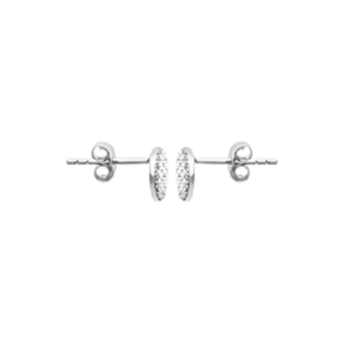Amie Earrings in 925 Sterling Silver Plated Rhodium or 18K Gold Plated, view 2