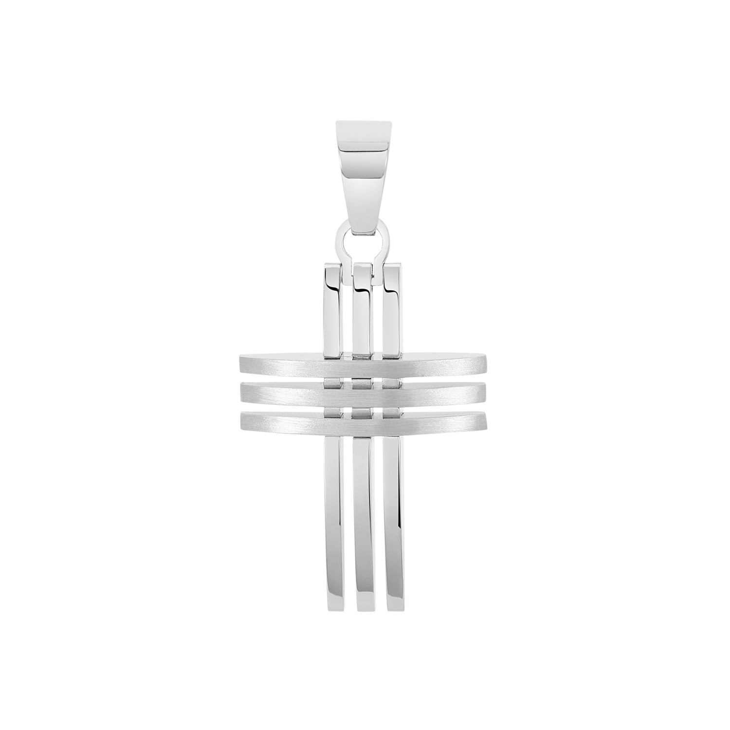 Mystigrey Livio Stainless Steel Cross Pendant