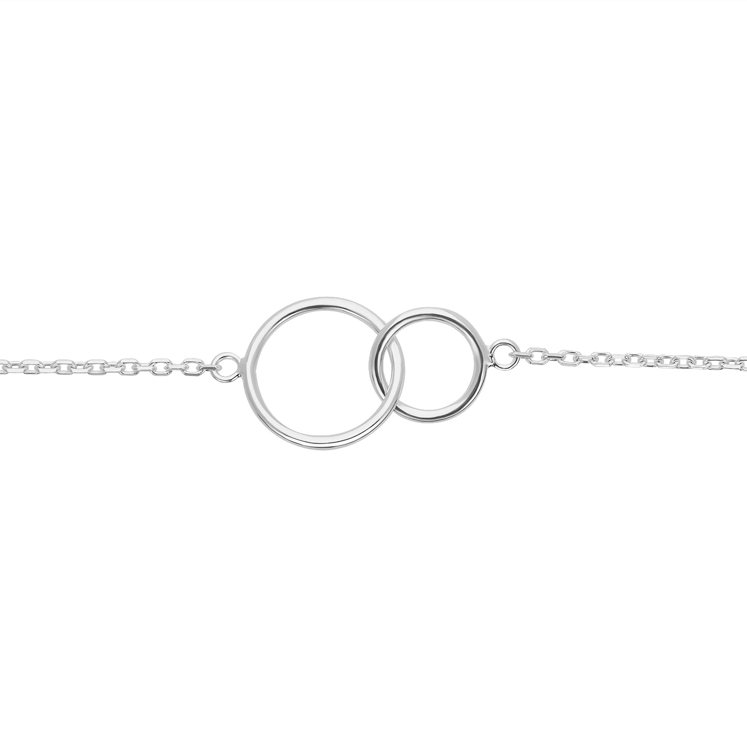 Mystigrey Lola .925 Sterling Silver Plated Rhodium and 18K Gold Plated Bracelet