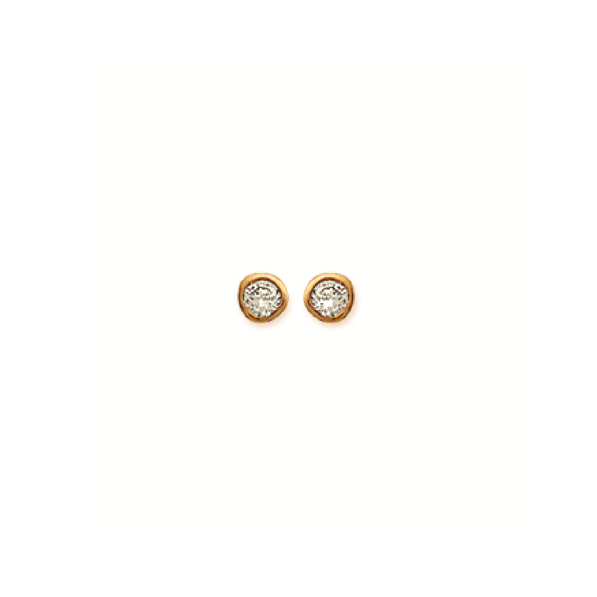 Mysti 18K Gold Plated Earrings for Women with Cubic Zirconia