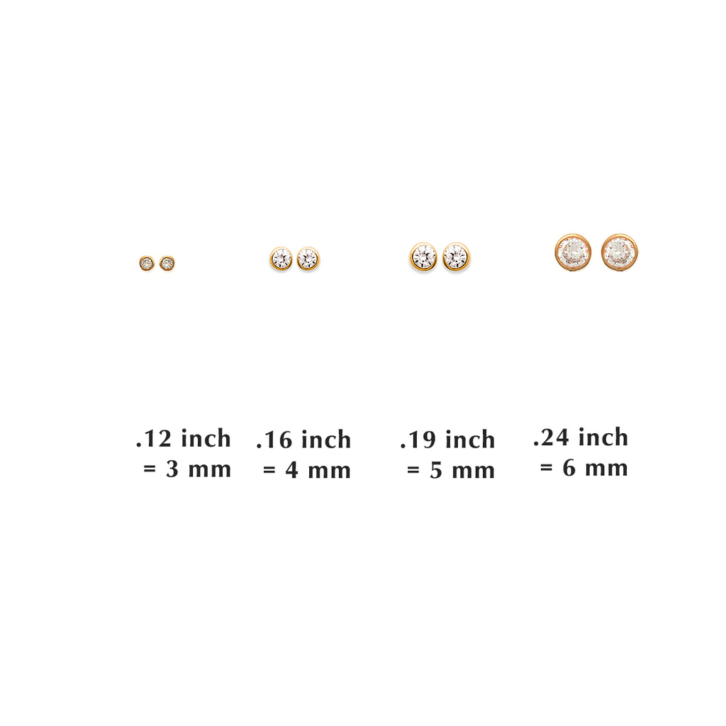 Mysti 18K Gold Plated Earrings for Women with Cubic Zirconia
