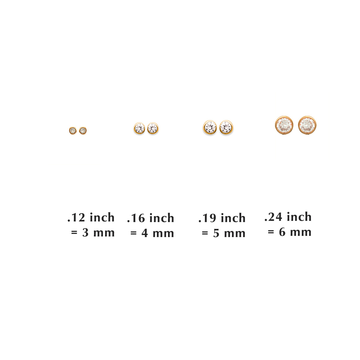 Mysti 18K Gold Plated Earrings for Women with Cubic Zirconia