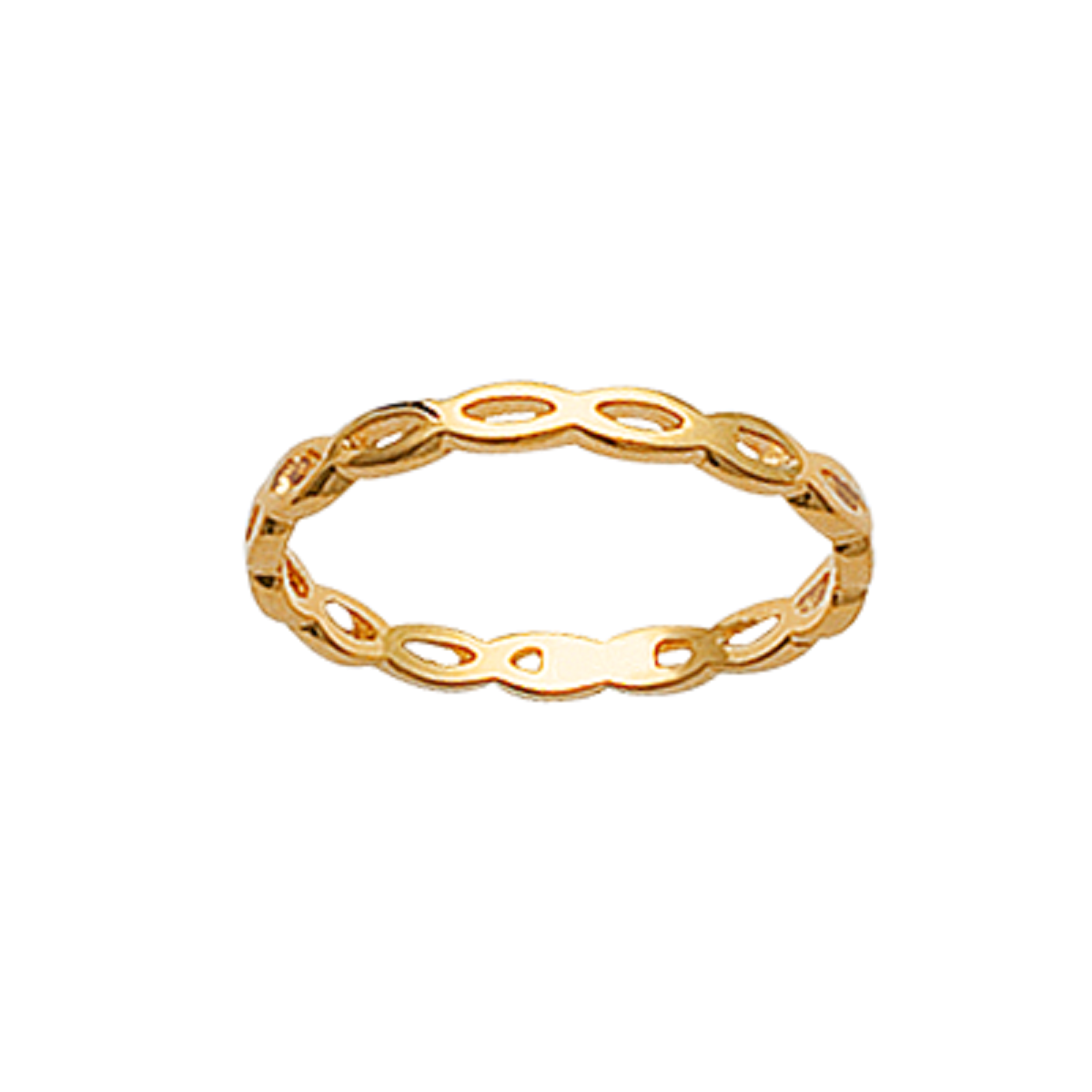 Margo R2 Ring in 925 Sterling Silver Plated Rhodium or 18K Gold Plated