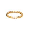 Margo R3 Ring in 18K Gold Plated, view 2