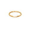 Margo R7 Ring in 18K Gold Plated, view 2