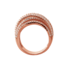 Quincy Ring in 925 Sterling Silver Plated Rhodium or 18K Gold Plated, view 2