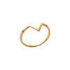 Aria V Ring in 18K Gold Plated, view 5