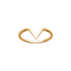 Aria V Ring in 18K Gold Plated, view 6