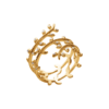 Eden Open Ring in 925 Sterling Silver Plated Rhodium or 18K Gold Plated