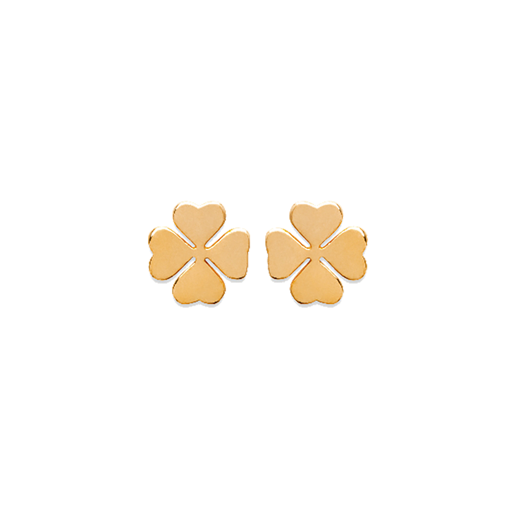 Clover Earrings in 18K Gold Plated