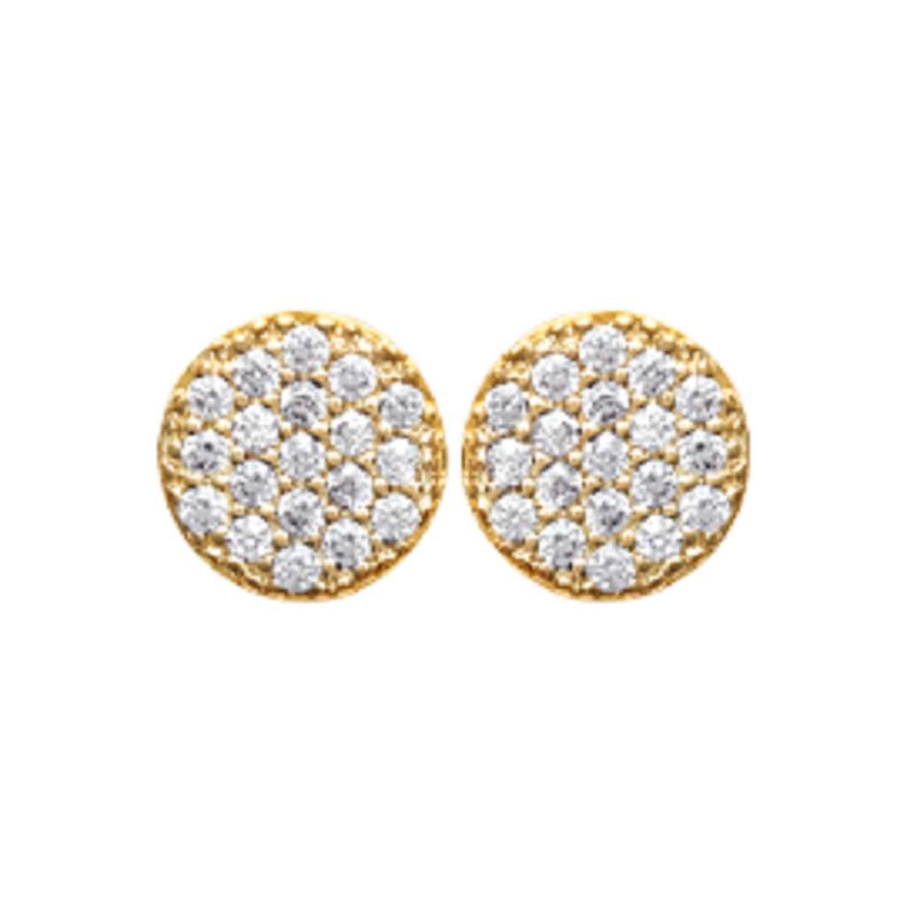Amie Earrings in 925 Sterling Silver Plated Rhodium or 18K Gold Plated, view 3