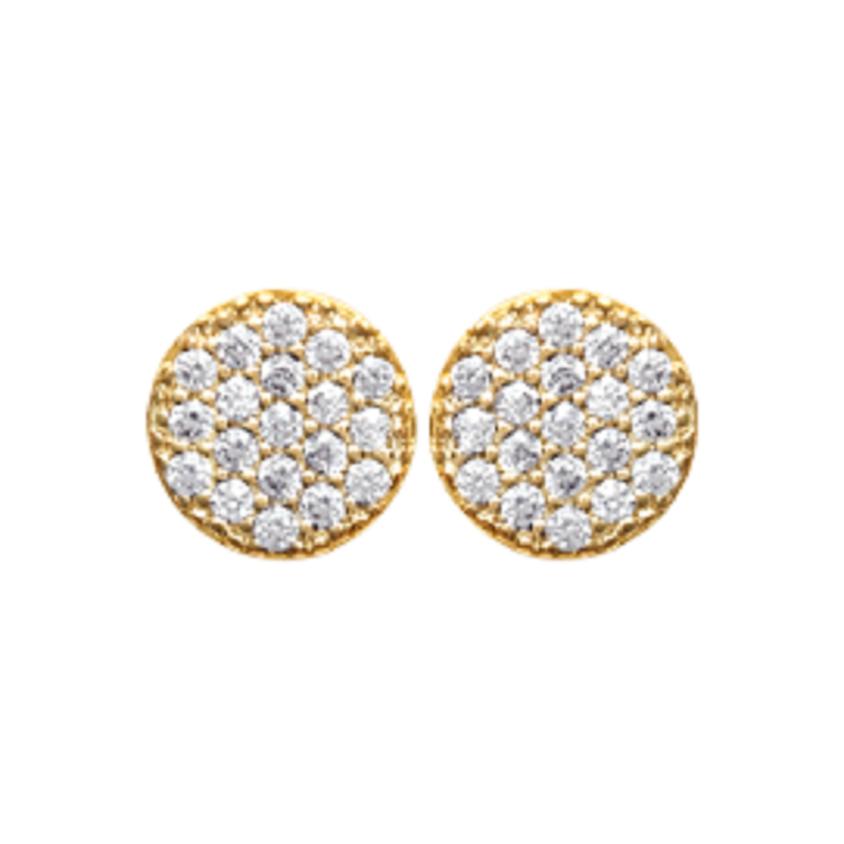 Amie Earrings in 925 Sterling Silver Plated Rhodium or 18K Gold Plated, view 3