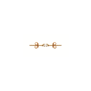 Mysti 18K Gold Plated Solitary Earrings for Women with Cubic Zirconia