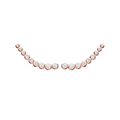 Mystigrey Elizabeth .925 Sterling Silver Plated Rhodium, 18K Rose Gold Plated and 18K Gold Plated Climber Earrings for Women with Cubic Zirconia
