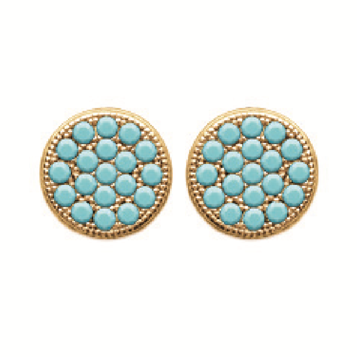 Amie Earrings in 925 Sterling Silver Plated Rhodium or 18K Gold Plated, view 4