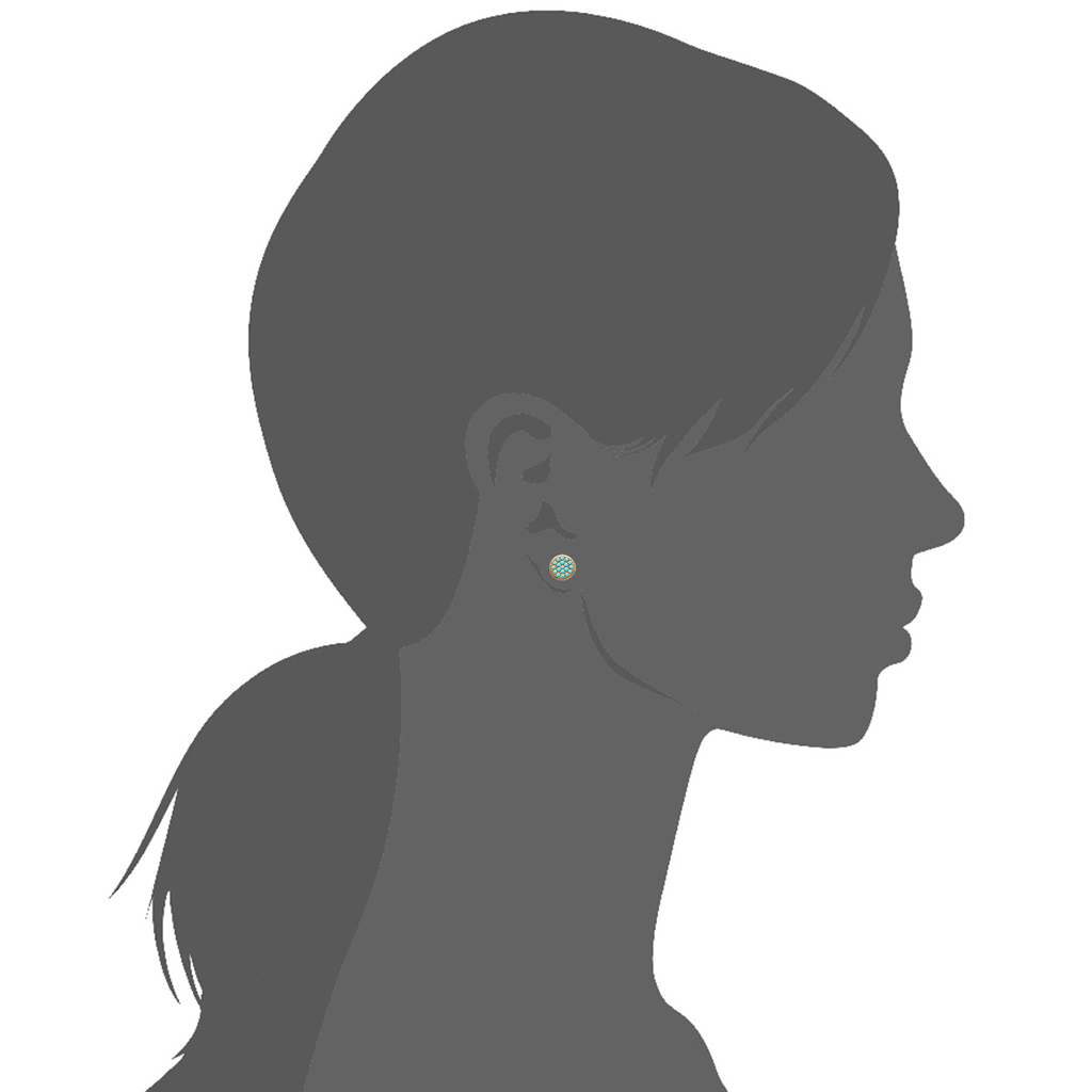 Amie Earrings in 925 Sterling Silver Plated Rhodium or 18K Gold Plated, view 6