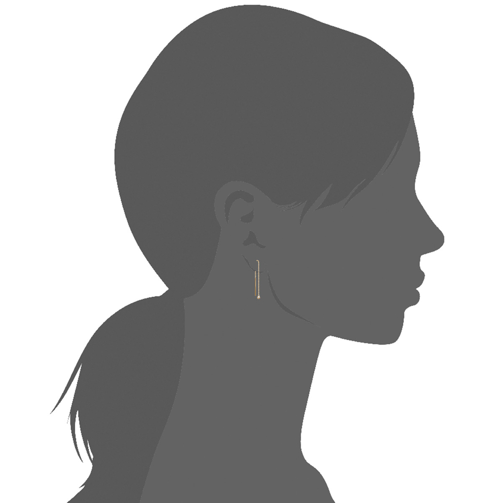 Mystigrey Liberty .925 Sterling Silver Plated Rhodium or 18K Gold Plated Earrings for Women with Cubic Zirconia