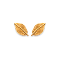 Autumn Leaf Earrings in 925 Sterling Silver Plated Rhodium or 18K Gold Plated, view 2