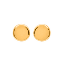 Load image into Gallery viewer, Mystigrey Lucy 18K Gold Plated Earrings for Women  Medium or Small Dot
