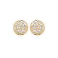 Calysta Earrings in 925 Sterling Silver Plated Rhodium or 18K Gold Plated, view 2