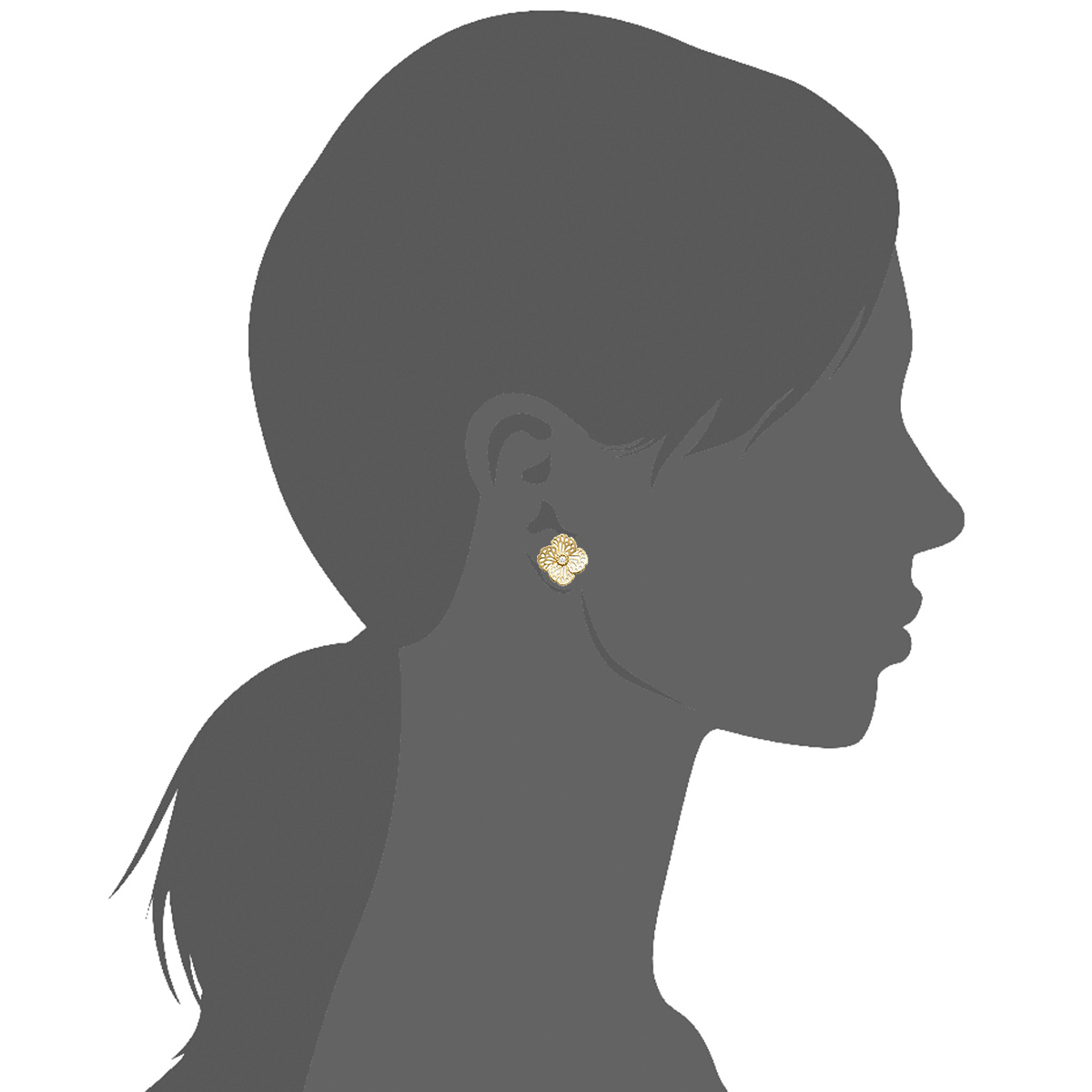 Mystigrey Paige 18K Gold Plated Earrings for Women