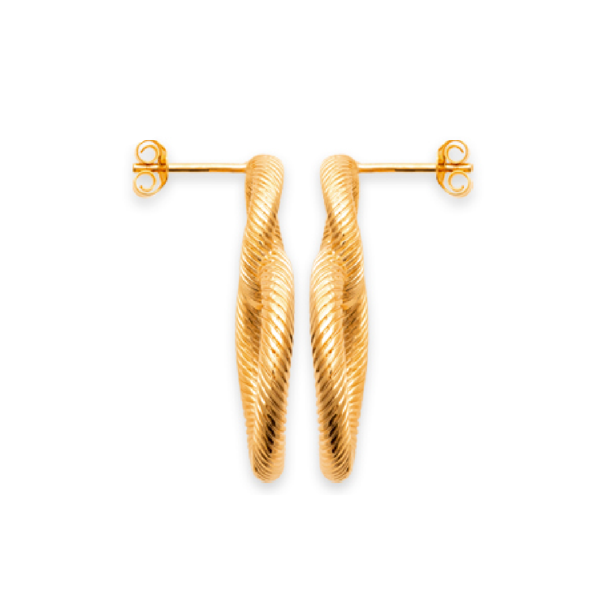 Josephine Earrings in 925 Sterling Silver Plated Rhodium or 18K Gold Plated, view 8