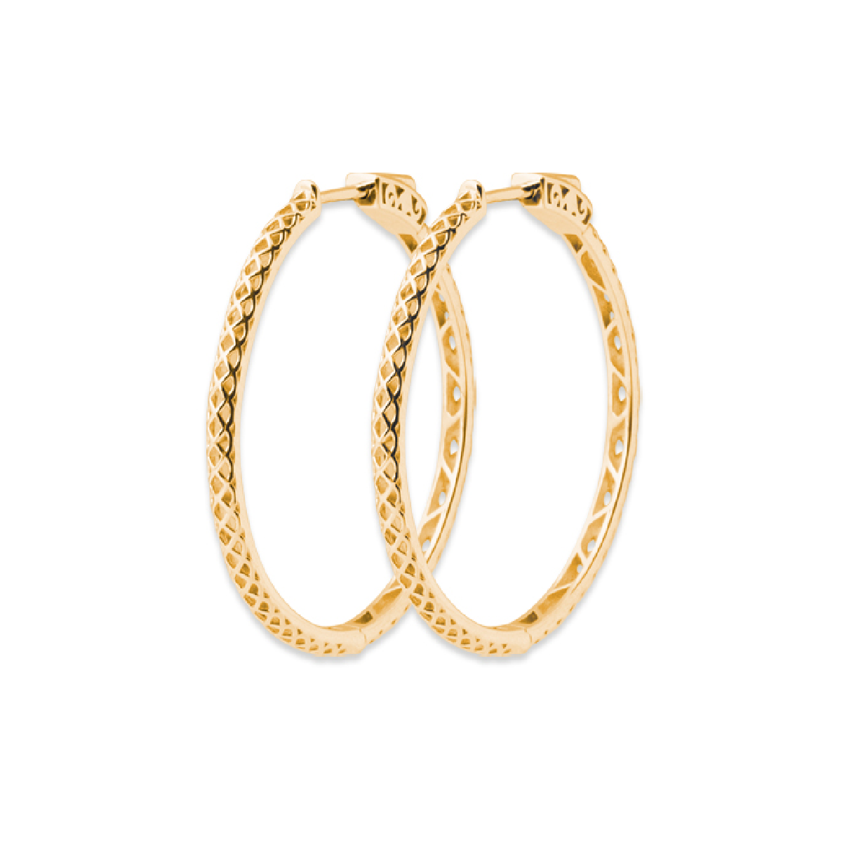 Mystigrey Ella 18K Gold Plated Earrings for Women