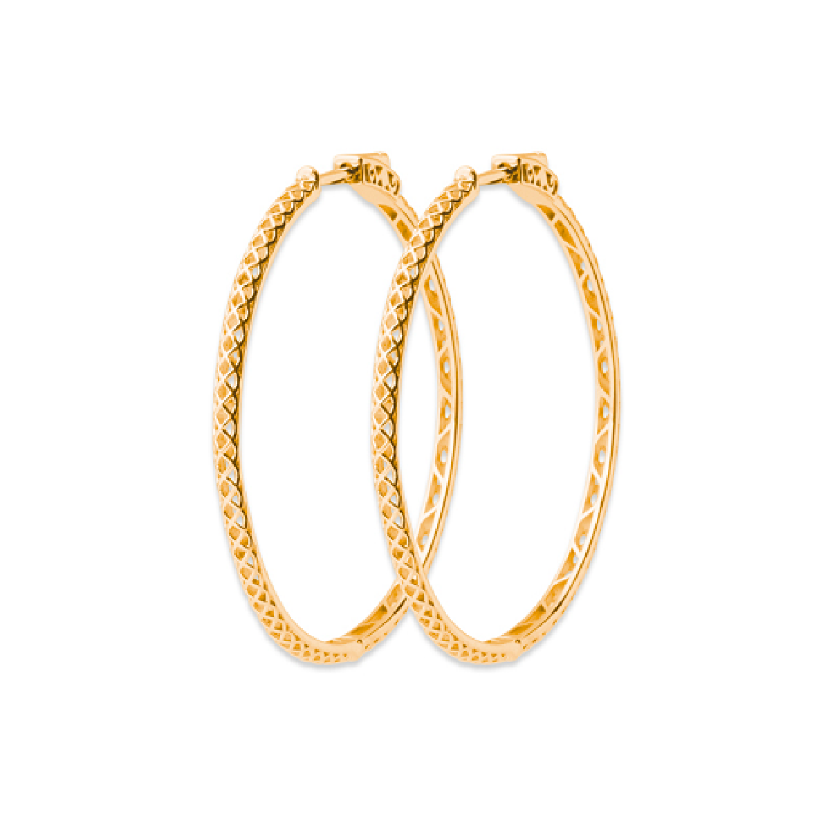 Mystigrey Ella 18K Gold Plated Earrings for Women