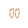 Lacy Earrings in 925 Sterling Silver Plated Rhodium or 18K Gold Plated, view 9