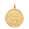 Constellation Pendant in 925 Sterling Silver Plated Rhodium or 18K Gold Plated, view 2
