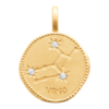 Mystigrey Constellation 18K Gold Plated Pendant for Women with Cubic Zirconia
