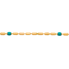 Load image into Gallery viewer, Mystigrey Colette 18K Gold Plated Bracelet for Women Available in Blue, Turquoise, Red, Pink and Black
