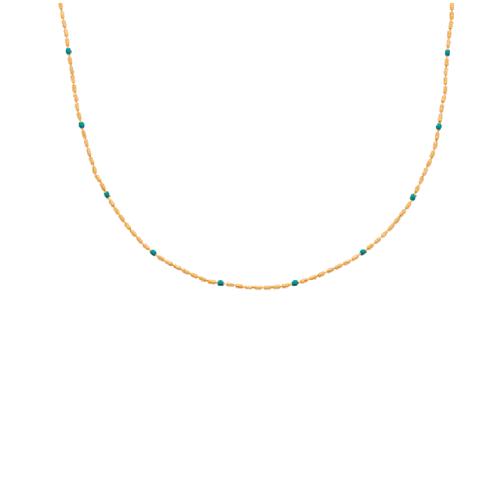 Colette Necklace in 18K Gold Plated, view 7