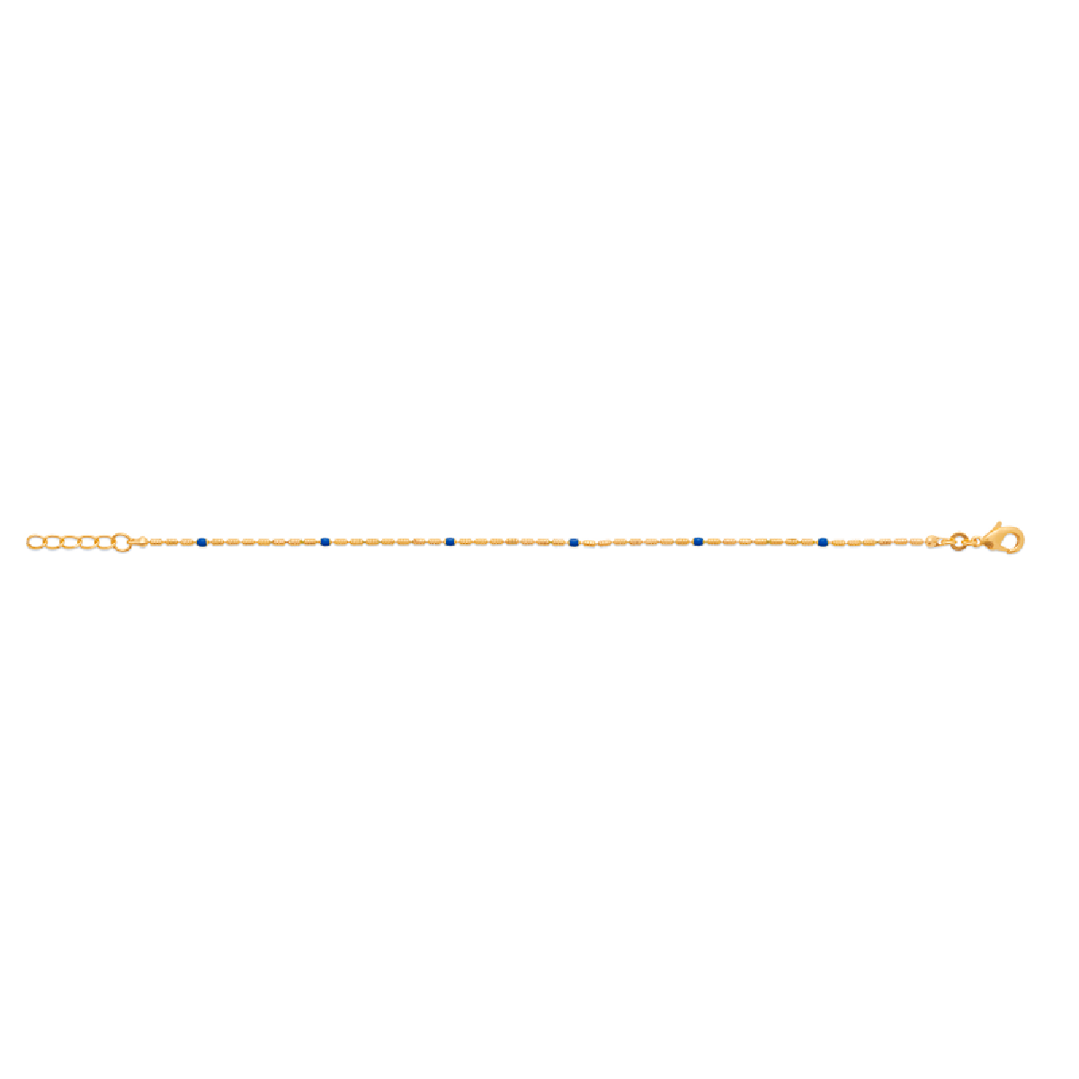 Mystigrey Colette 18K Gold Plated Bracelet for Women Available in Blue, Turquoise, Red, Pink and Black