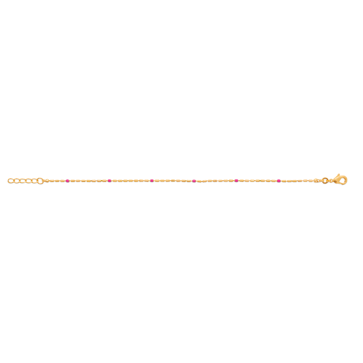 Mystigrey Colette 18K Gold Plated Bracelet for Women Available in Blue, Turquoise, Red, Pink and Black
