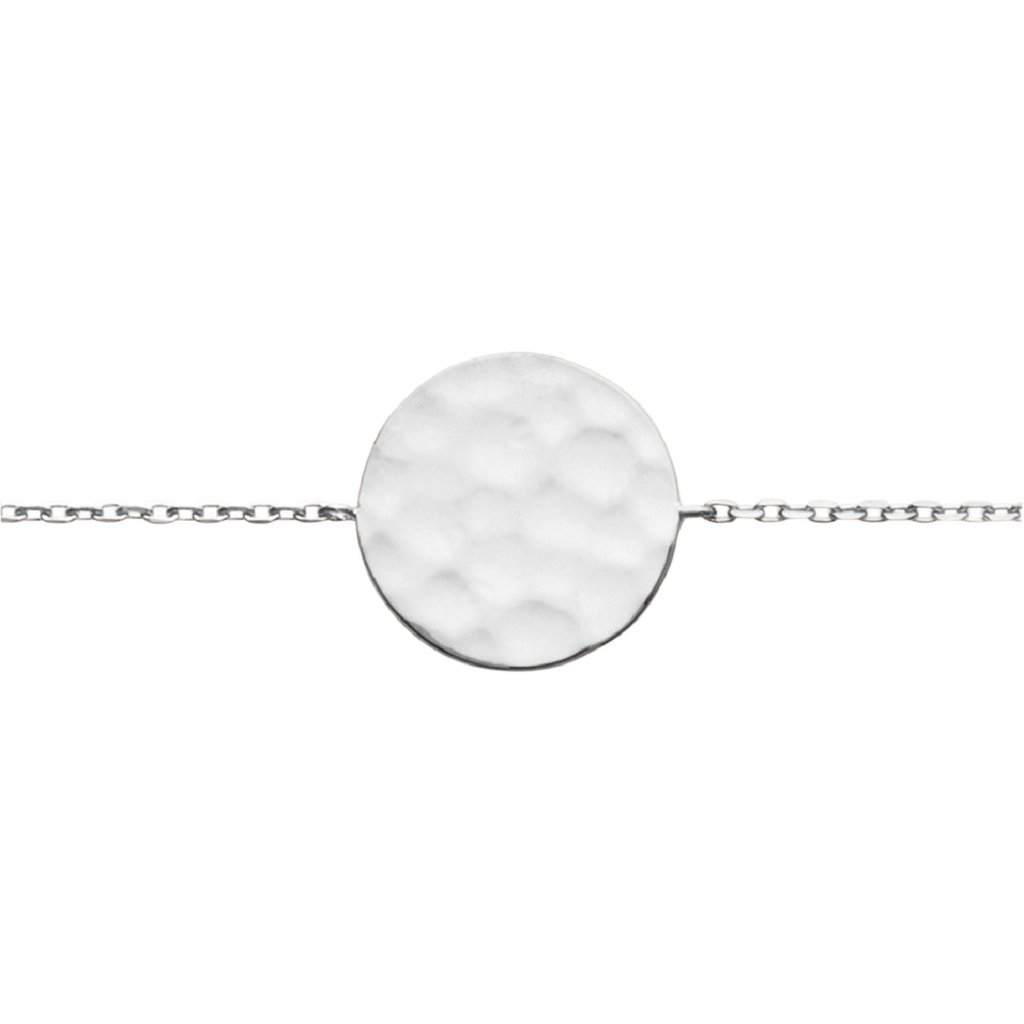 Mystigrey Ava .925 Sterling Silver Plated Rhodium and 18K Gold Plated Bracelet